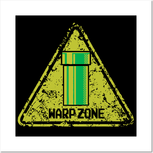 Warp Zone Wall Art by Daletheskater